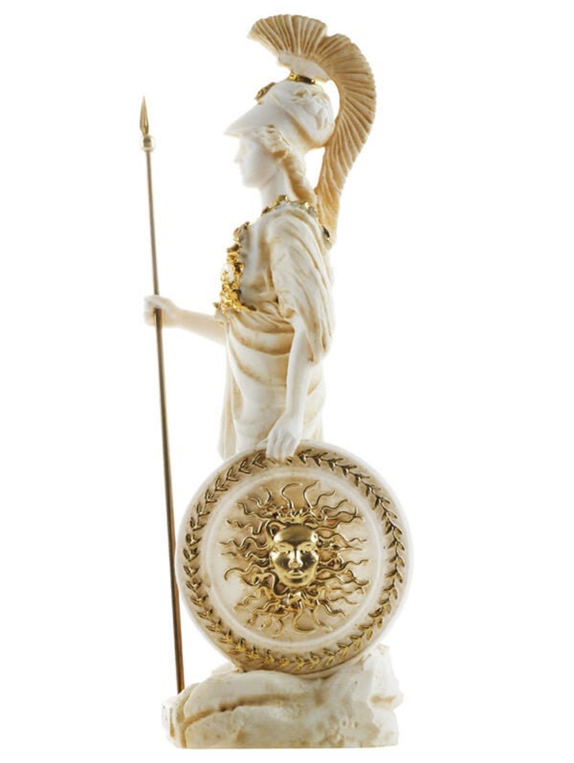 Bouclier Mythologie Grecque Athéna Hibou Méduse Bouclier Déesse de la sagesse - Etsy France