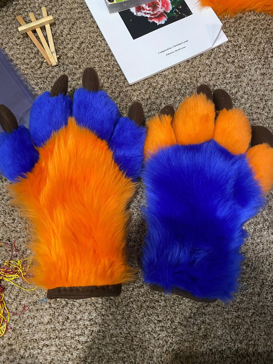 CUSTOM PAW COMMISSION made with kloofsuits paw pattern Etsy