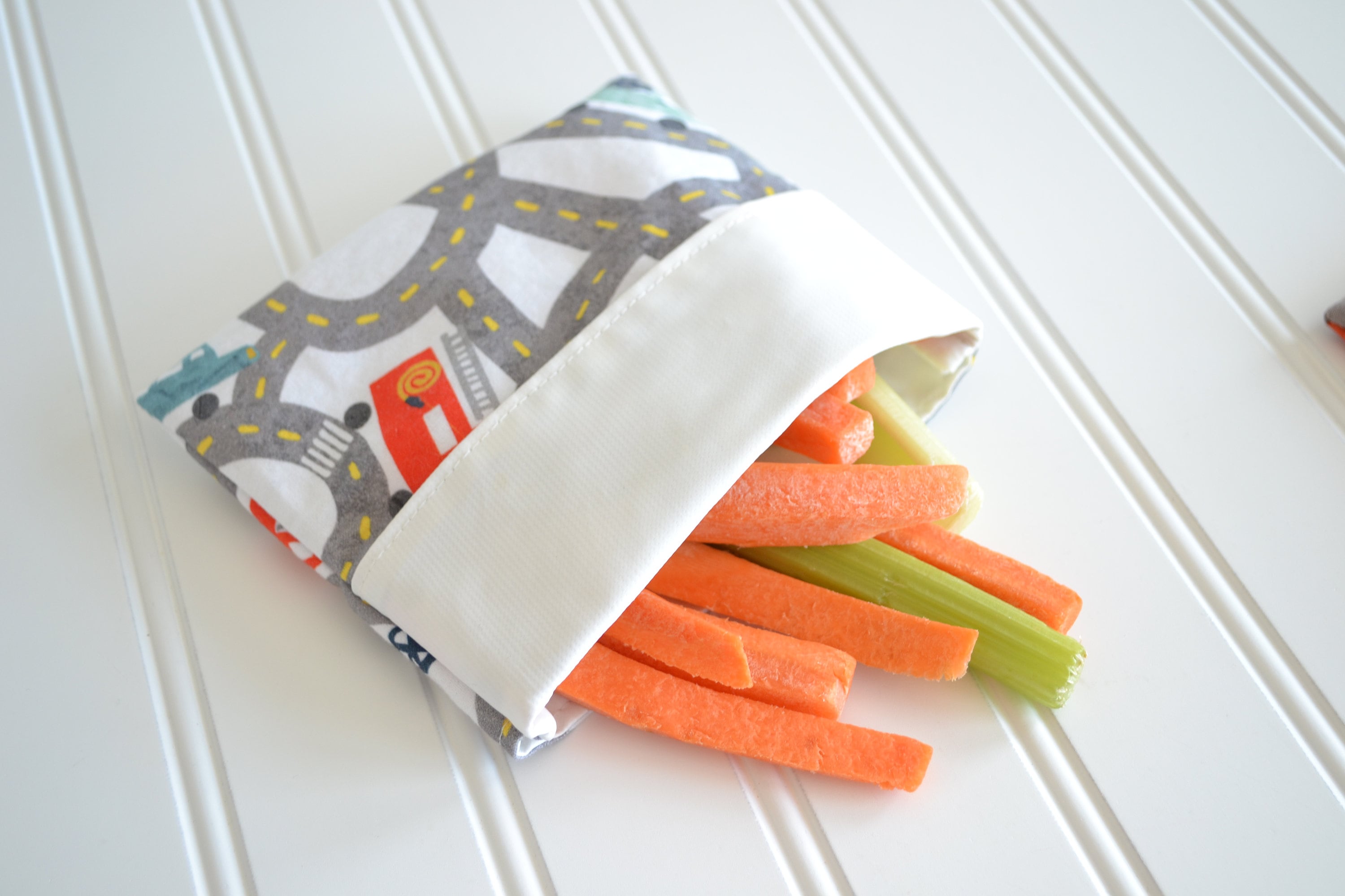 Reusable Sandwich and Snack Bag Set / Sustainable Ziploc Bag Replacements / Eco Friendly