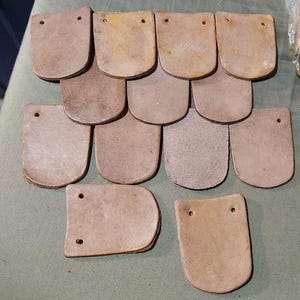 Personalized Sca Vegetable Tanned Leather Larp Cosplay Armor - Medieval Viking Armor With Holes