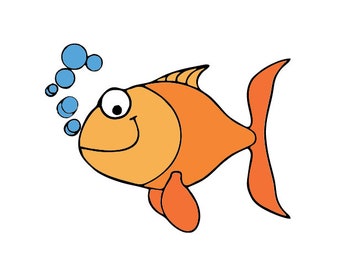 Download Bubble Fish Svg Etsy