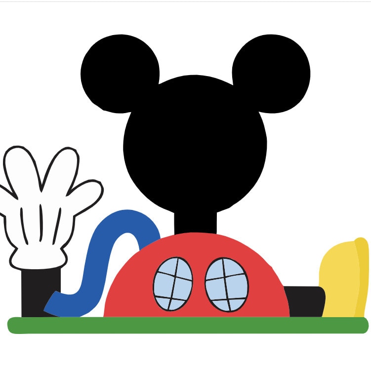 SVG file Mickey Mouse Clubhouse Clipart for Cricut/ Silhouette/ Vinyl…