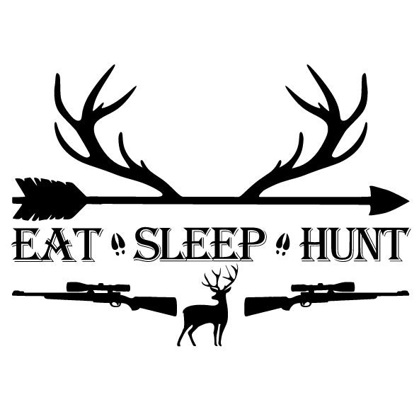 SVG file Eat Sleep Hunt Deer Bow Hunting Archery Target Hunter Dad Fa…