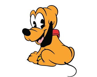 Baby Pluto Clipart Etsy