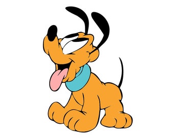 Baby Pluto Clipart Etsy