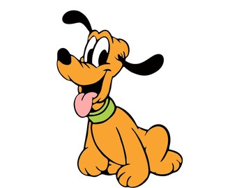 Baby Pluto Clipart Etsy