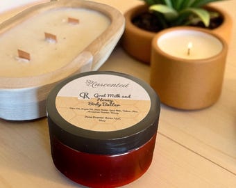 Unscented Goat Milk & Honey Body Butter NEW IMPROVED 8oz