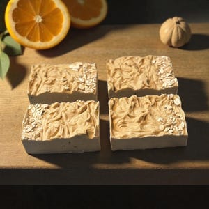 Patchouli and Orange Goat Milk and Honey Soap 4oz