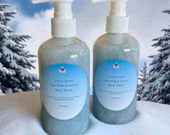 Flüssige Ziegenmilch & Honig Body Wash 8oz