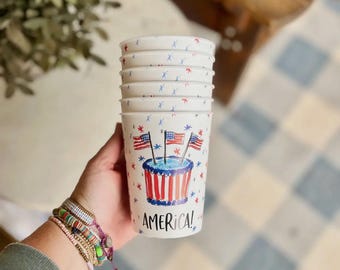 Amerika Wiederverwendbare Partybecher