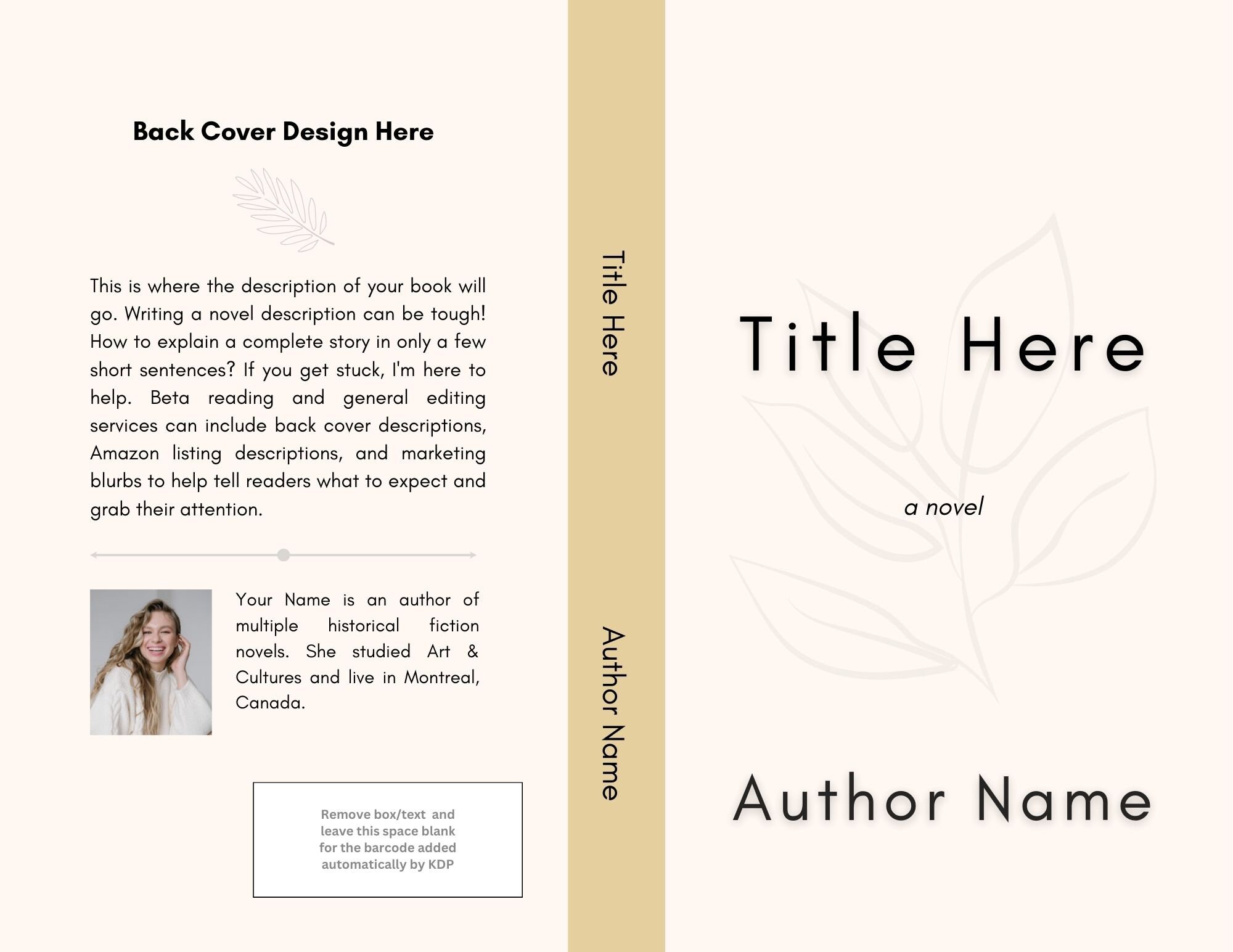 6 X 9 Book Cover Design Template Paperback 250300 Pages Etsy 6 X 9 Book Cover Design Template Paperback 250300 Pages Etsy