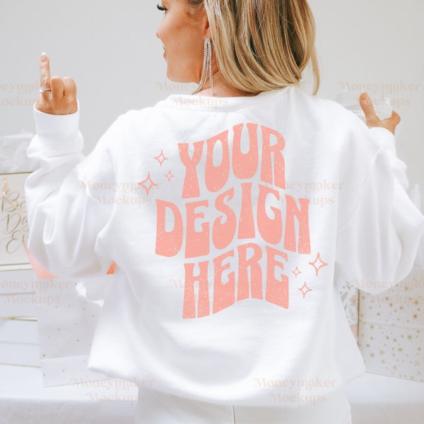 Bridal Shower Mockup | Comfort Colors 1566 Mockup | White Comfort Colors 1566 Mockup | Trendy Mockup | Back of Shirt Mockup | Bridal Niche