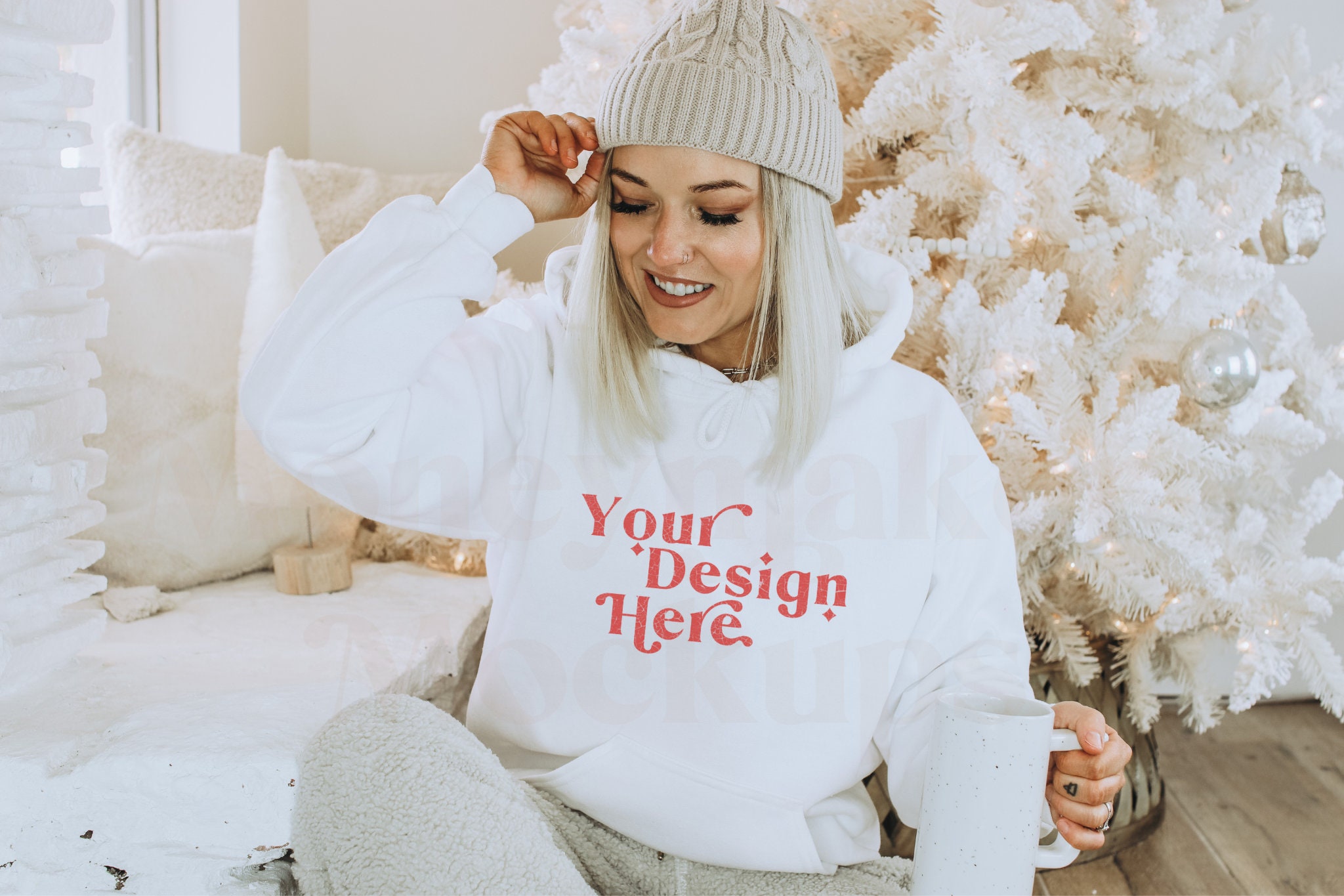 White Hoodie - Etsy