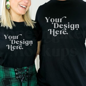 St Patricks Mockup | Black Bella Canvas 3001 Mockup | St. Patricks Day Mockup | St Pattys Mockup | St Patricks Day Mock | St Paddys Day Mock