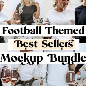 Fußball Mockup Bestseller Bundle | Mockup-Bundle | Fußball Mockup | Shirt Mockup Bundle | Sport Mockup | Spieltag Mockup