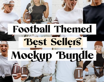 Lot de meilleures ventes de maquettes de football | Lot de maquettes | Maquette de football | Lot de maquettes de chemise | Maquette de sport | Maquette du jour de match