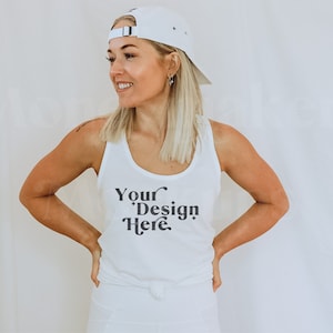 Next Level 1533 Mockup | Tank Mockup | Next Level 1533 Mockup White | Model Mockup | Tanktop Mockup | Tank Top Mock Up | Summer Mockup