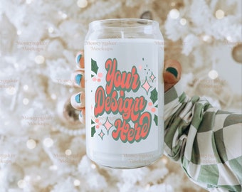 Scented Soy Candle Mockup | Soy Candle Mockup | Scented Candle 13.75oz Mockup | POD Candle Mockup | Trendy Mockup | Candle Mock-Up
