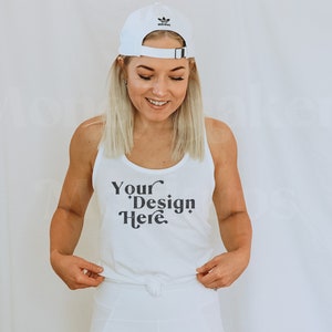 Next Level 1533 Mockup | Tank Mockup | Next Level 1533 Mockup White | Model Mockup | Tanktop Mockup | Tank Top Mock Up | Summer Mockup