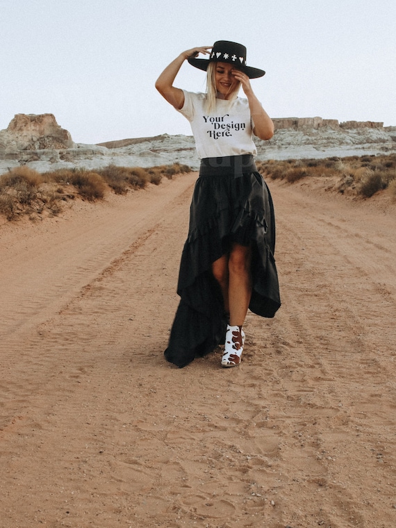 Bella Canvas 3001 Mockup | Bella Canvas White Shirt | White Shirt Mockup | Lifestyle Mockup | Model Mockup | Boho Mockup | Nature Mockup