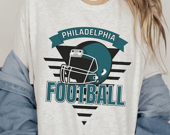 Koszulka piłkarska Philadelphia, koszulka piłkarska Philadelphia w stylu vintage, koszulka Philadelphia z lat 90., fan sportu Philadelphia Pennsylvania