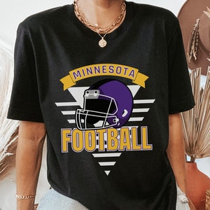 Minnesota Football Shirt, Vintage Style Minnesota Football TShirt, Retro 90s Minnesota Shirt, Minnesota Sports Fan, Unisex