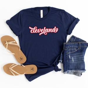 Cleveland Baseball Shirt, Cleveland Shirt, Cle Tee, Cleveland Sports, Baseball Team Shirt, Cleveland Ohio Shirt, Unisex