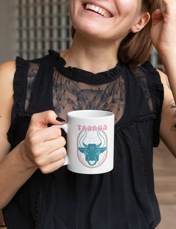 Taurus Zodiac Mug, Zodiac Coffee Mug, Taurus Mug, Taurus Astrology Mug, Taurus Birthday Gift, Taurus Constellation Mug, Taurus Horoscope