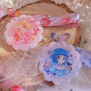NEW CARDCAPTOR SAKURA Llavero lanyard, Sakura encanto, Sakura, Tomoyo, Cardcaptor llavero, Cardcaptor, Sakura Cazadora de Cartas llavero