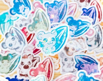 HAMTARO stickers, Hamtaro cute stickers, kawaii stickers, Hamtaro, Stickers collection, Planner stickers, Holo Stickers, Anime