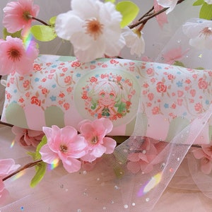 ナヒダケース、原神、原神インパクト、化粧ポーチ、かわいいナヒダ、花、アルコン、デンドロ、かわいい、バスルームバッグ、かわいいバッグ、かわいい