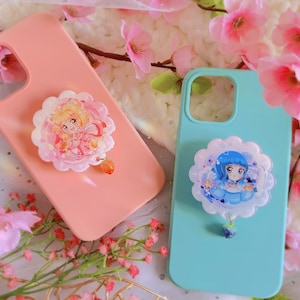 NUOVO supporto per telefono CARD CAPTOR SAKURA, supporto Sakura, Sakura, Tomoyo, supporto per telefono Card Captor Sakura, accessorio mobile Card Captor Sakura