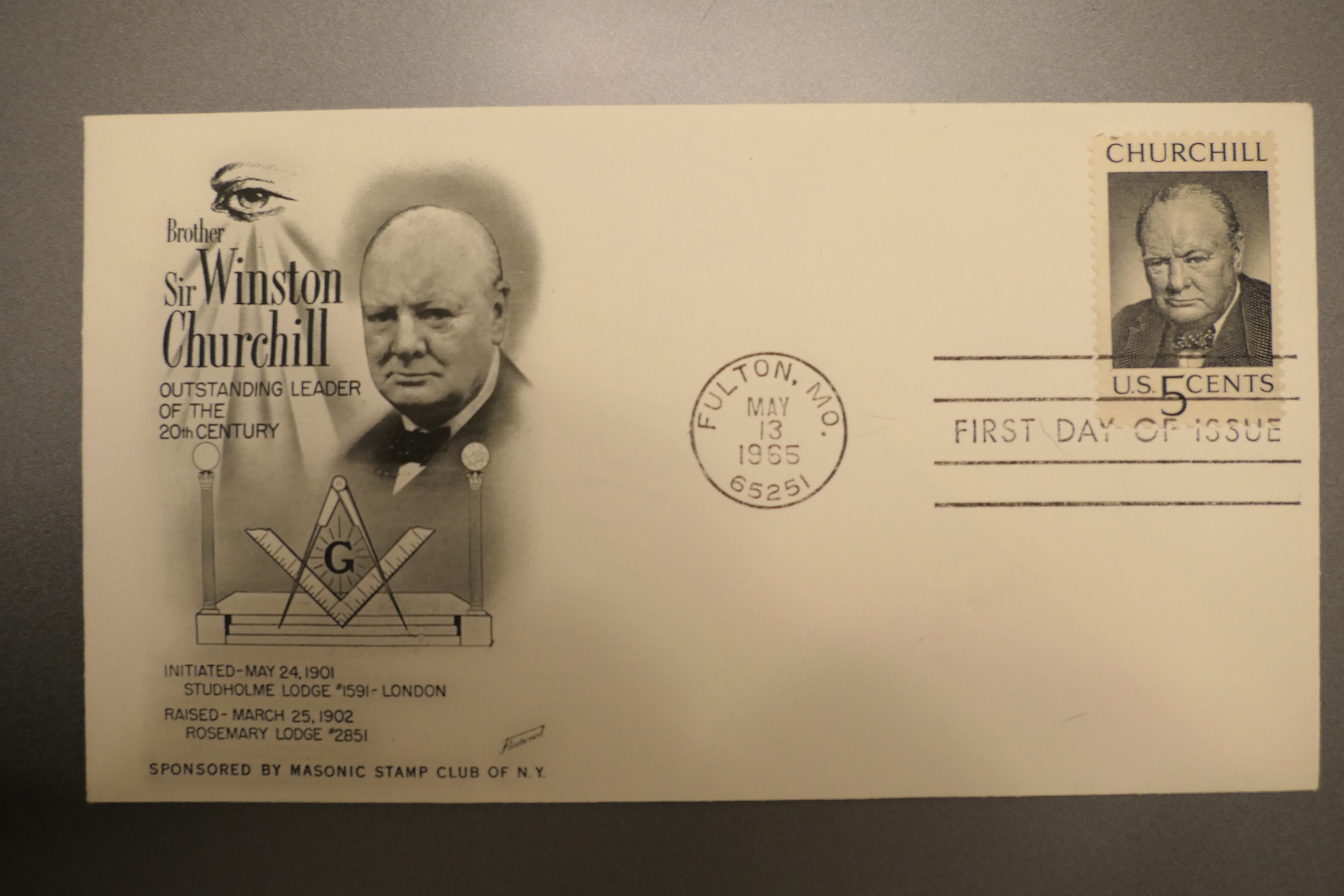 US First Day Cover 5 cent Winston Churchill Stamp May 13 1965 | Etsy