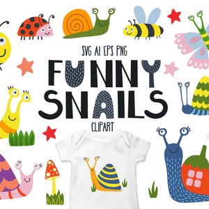 41 ESCARGOTS, ABEILLE, FLEURS et autres Bundle Svg, Snail Clipart, Snail Vector, Snail svg bundle, Snail cut files, Snail designs, Snail imprimable