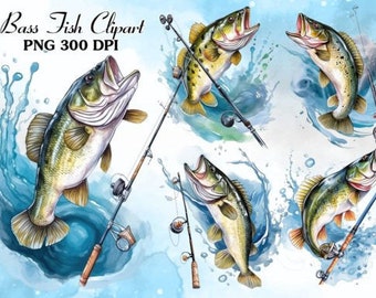 BASS FISHING PNG, Sublimation Design, Printable Digital Download for T Shirt, Water Bass Png, Fishing Man, Camp Lake, Fathers Day