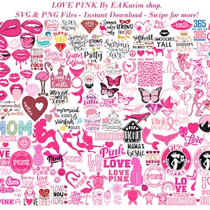 VS Love Pink Iron-on Heat Transfer Vinyl Decal 