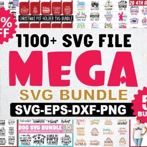 SUPER OFERTA!! Mais de 1100 pacotes SVG - Halloween, Natal, Erva Daninha, Capina, Professor, Escola, Dia das Mães, Páscoa, Outono, Cachorro, Gato, Câncer de Mama.