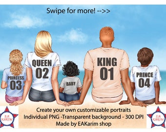 FAMILIE CLIPART, Familie Png-Dateien, Familie Cut File, Familien Bundle, Familien Clipart, Familien Design, Vatertag, Mom Dad svg, Gruppenfamilien