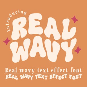 Real Wavy Text Svg, Custom wavy letters svg, custom wavy font svg, custom wavy stacked svg, custom wavy font custom wavy retro svg dxf eps