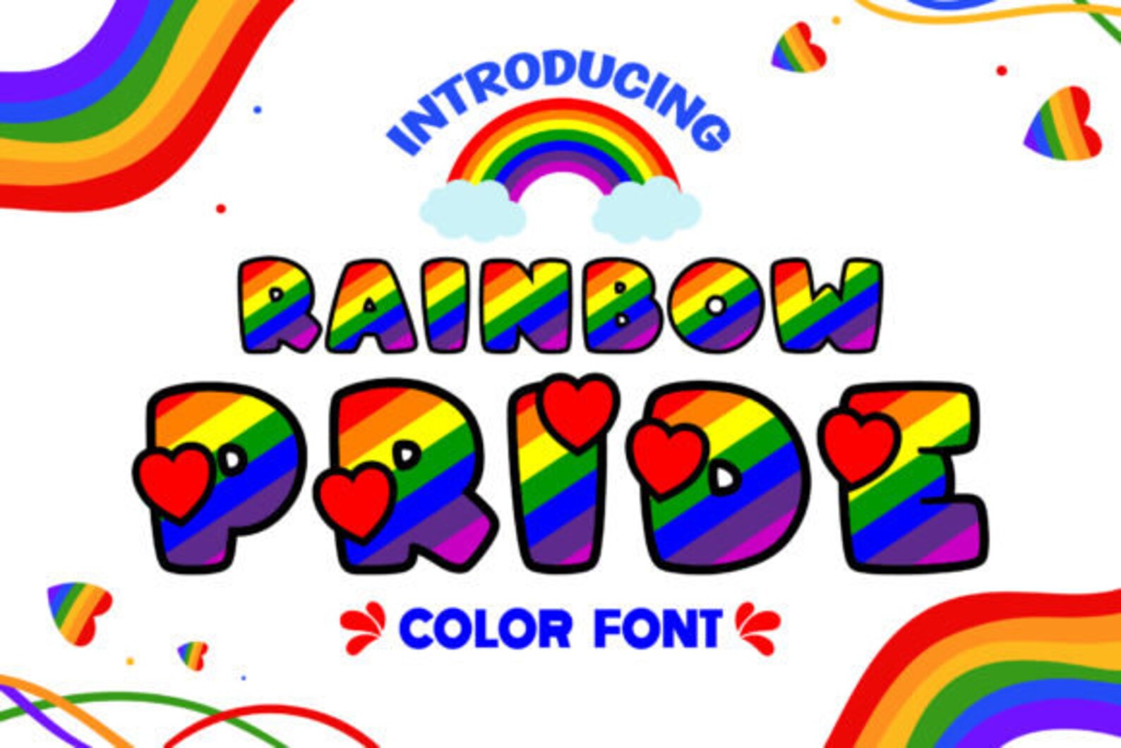 Phide Leteers LGBT PRIDE FONT Svg, Lgbt Pride Alphabet Svg, Lgbt Pride Letters Svg ...