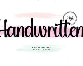 Realistic Handwritten Font, Digital Note Taking Font, Neat Handwriting Font, Digital Planning, Digital Journaling, Digital Notetaking Fonts