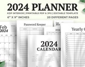 Digital Planner 2024 Digital Planner Undated Digital Planner Goodnotes Planner Digital Planner iPad Planner Goodnote, Instant download