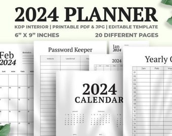Planejador Digital 2024 Planejador Digital Sem Data Planejador Digital Goodnotes Planner Planejador Digital iPad Planner Goodnote, download instantâneo