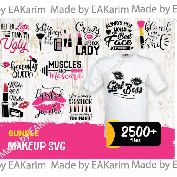 428 MAKEUP SVG, PNG Bundle, Lipstick svg, Beauty Svg, Diva Svg, Svg, Glamour Svg, Fashion Svg, Girl Svg, Women Svg Cut Files