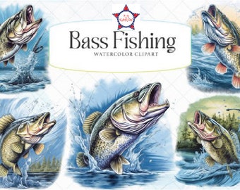 BASS ANGELN, Sublimation Design, druckbarer digitaler Download für T Shirt, Wasserbarsch PNG, Angler Mann, Camp Lake, Vatertag