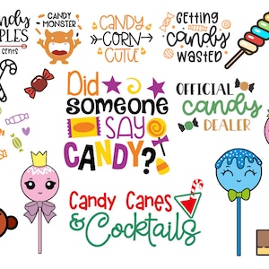 CANDY SVG, clipart PNG, clipart de doces, para impressão, clipart de pirulito, gráficos de doces, clipart de açúcar doce, pirulito