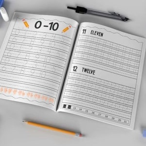 Letter and Number Tracing Workbook | 276 Tracing Pages | Kindergarten ...
