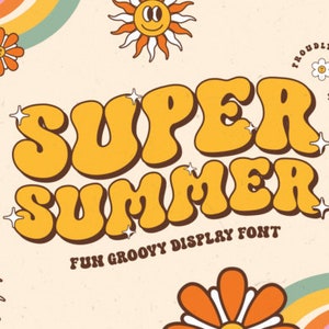 SUPER SUMMER FONT Svg, Alfabeto de verano, Letras de verano y números svg para cricut, Silueta, Signos de verano - Descarga instantánea