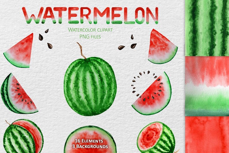 Watermelon Fruit , Seamless Pattern, Summer Fruit, Seamless Repeat ...