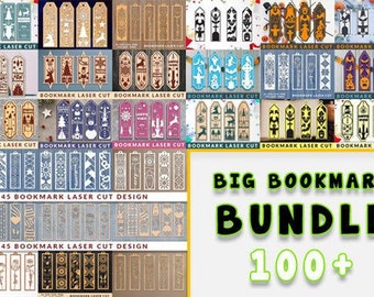 Bookmark Laser Cut | Bookmark SVG Design | Laser Cut Files, Custom Bookmark, Personalized Bookmark, Glowforge SVG, Glowforge digital files.